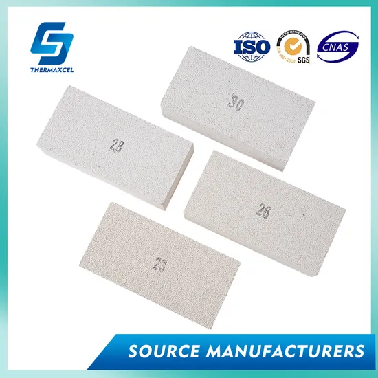 Jm26 Jm32 Insulation Mullite Brick Lightweight Refractory Fire Brick for Furnace