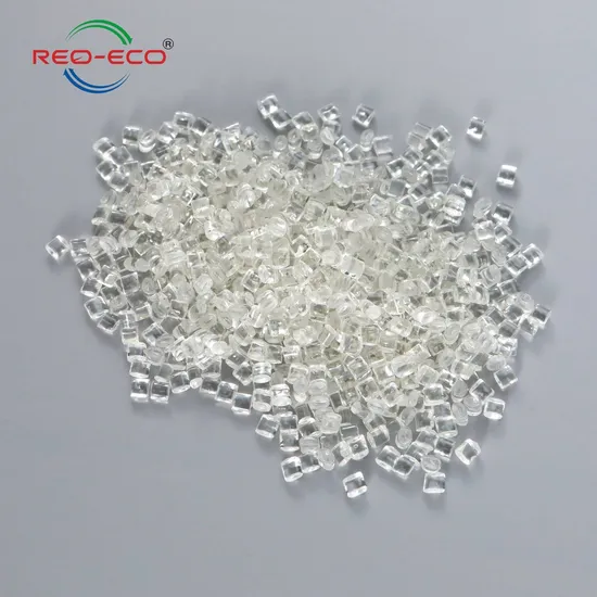 OEM Food Grade 100% Pet Granules Plastic Raw Material for Pet RPET Filament Yarn 