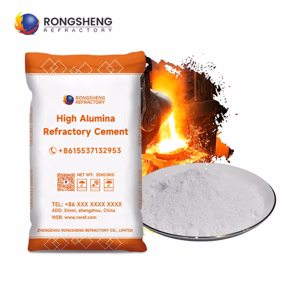 High Alumina Refractory Fireproof Cement Ca