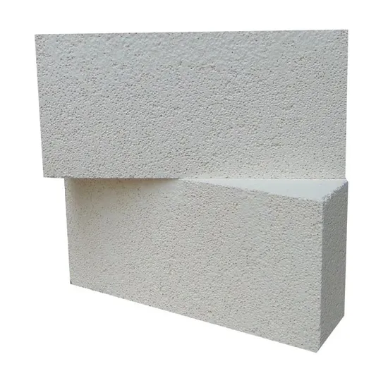 K23 K26 K28 White Mullite Refractory Insulating Light Weight Fireclay Thermal Insulation Brick Insulation Fire Brick for Furnace Lining 